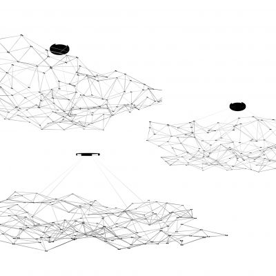 现代简约网格吊灯