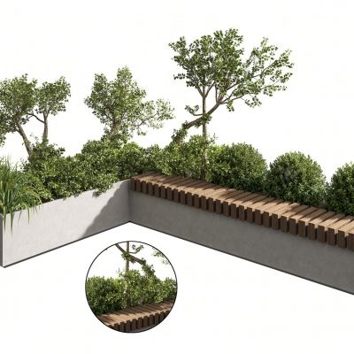 现代户外景观座椅