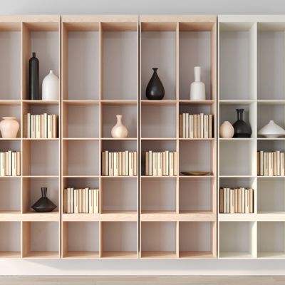 现代书柜