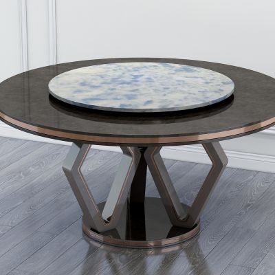 现代餐桌 圆形餐桌