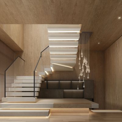 现代楼梯间