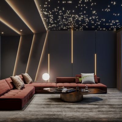 现代家居影音室