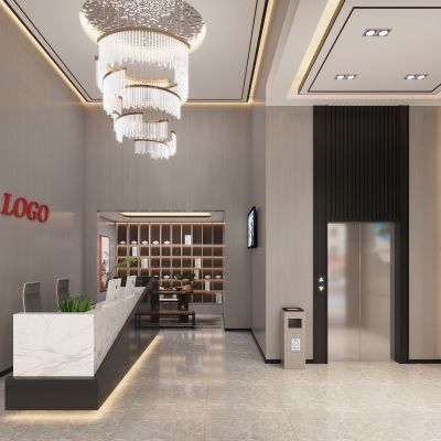 酒店大厅茶室