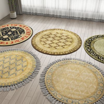 圆形地毯