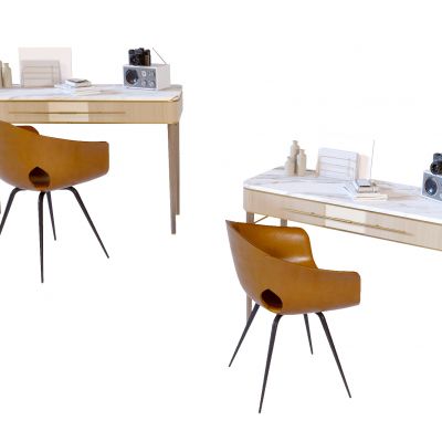 现代简约轻奢书桌