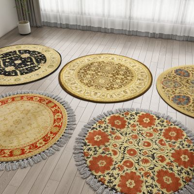 圆形地毯