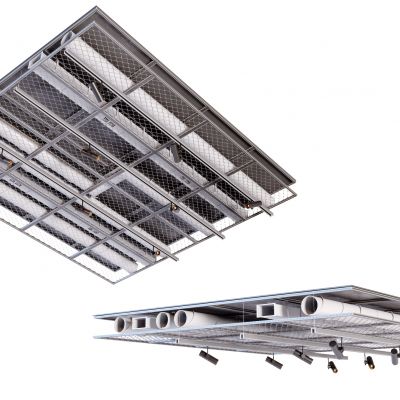 工业风格网子吊顶