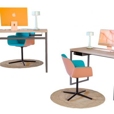 现代简约轻奢书桌