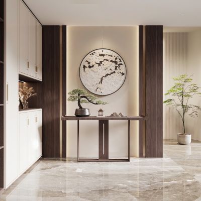 新中式玄关 过道