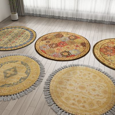 圆形地毯