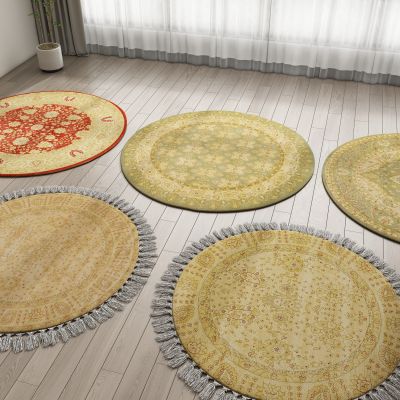 圆形地毯