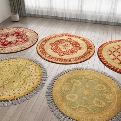 圆形地毯