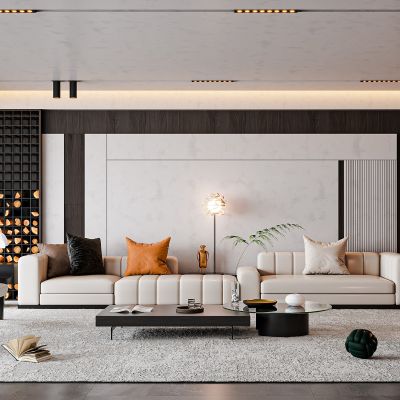 现代简约客厅