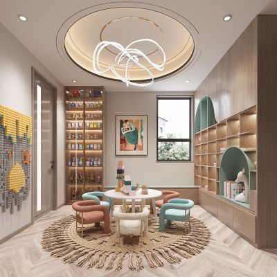 现代儿童活动室