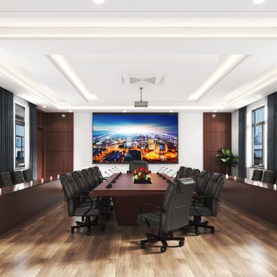 法院新中式会议室