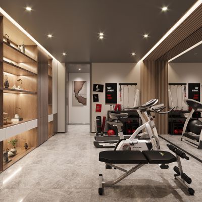 现代健身房
