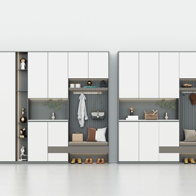 现代轻奢进门玄关过道多功能鞋柜，装饰柜，储物柜，展示柜