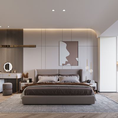 现代卧室