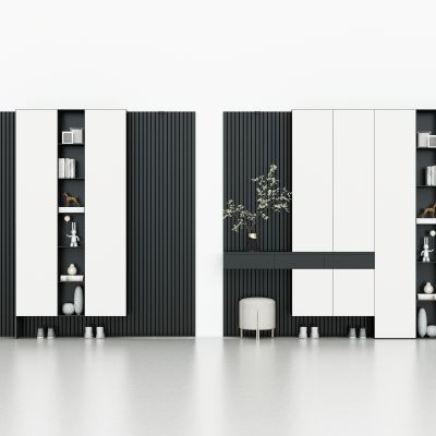 现代轻奢进门玄关过道多功能鞋柜，装饰柜，储物柜，展示柜，边柜