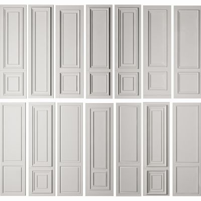 简欧护墙板 墙裙