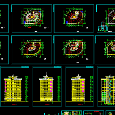 酒店施工图设计6