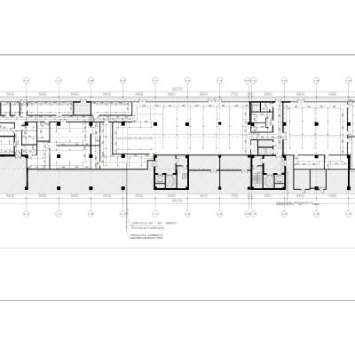 工装餐饮餐厅消防系统水路，CAD施工图