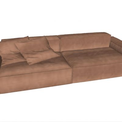 Poliform 现代双人布艺沙发