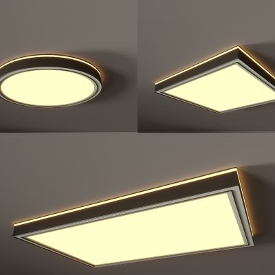 现代简约灯  吸顶灯 客厅灯 卧室灯 文艺书房灯组合