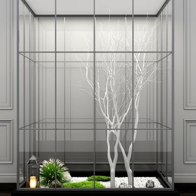 新中式树枝干枝 景观 园艺小品