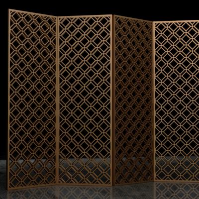 中式屏风