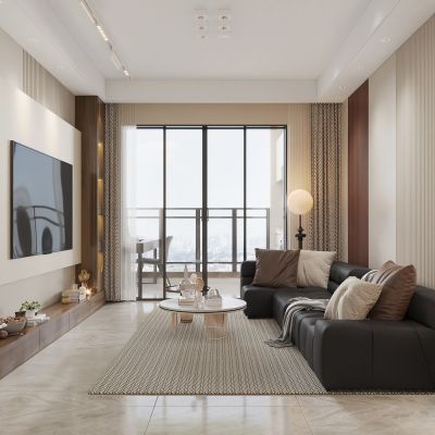 现代简约客餐厅