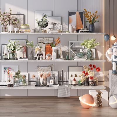 现代装饰摆件组合