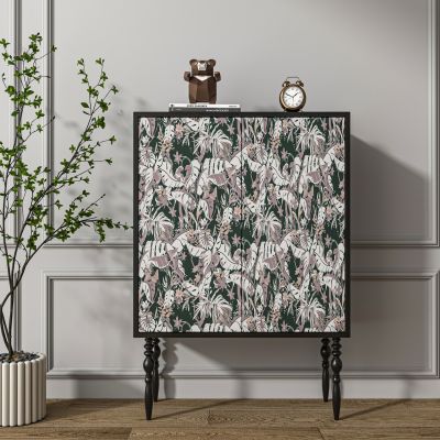 法式中古风边柜 高柜