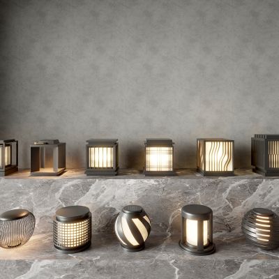 现代景观灯 现代户外灯 草坪灯 草地路灯 花园室外 庭院灯  创意 柱头灯