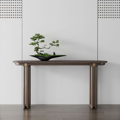 新中式端景 条案