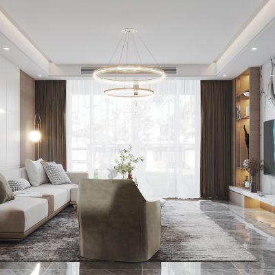 现代家居客餐厅