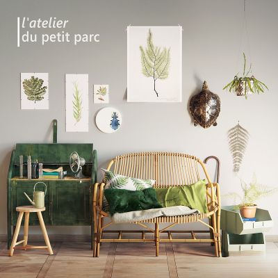 沙发,竹子藤编沙发