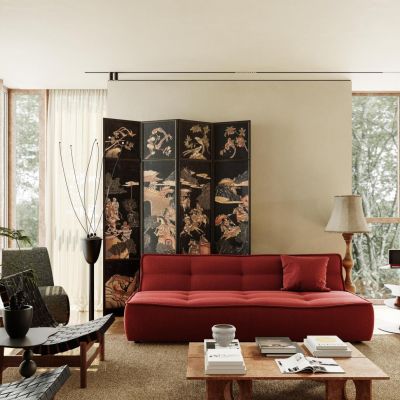 现代奶油风客厅