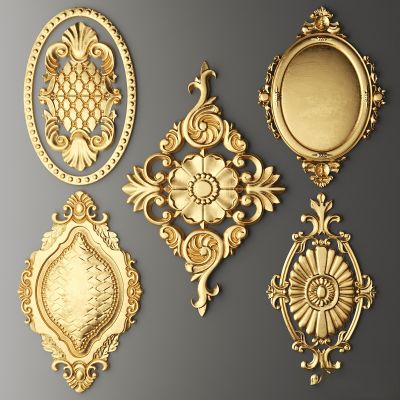 墙体门窗结构,雕花石膏