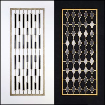 墙体门窗结构,隔断屏风