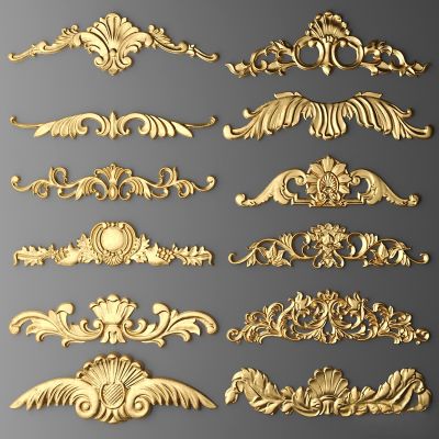 墙体门窗结构,雕花石膏