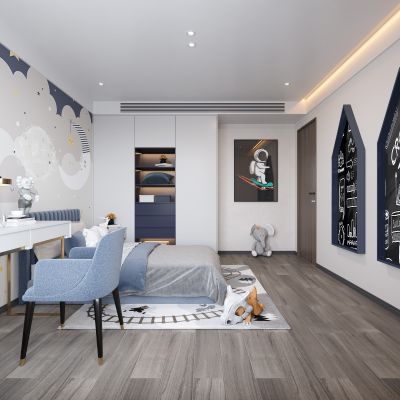 现代儿童房