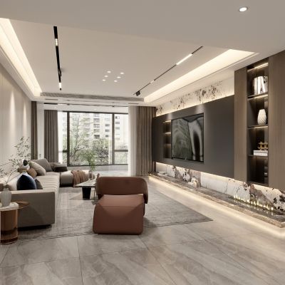 现代意式轻奢客餐厅