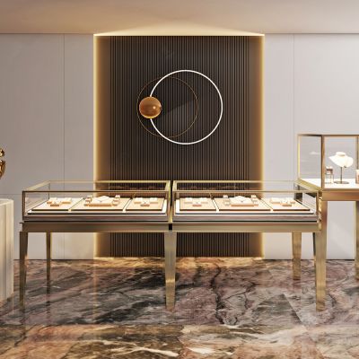 现代珠宝展示柜