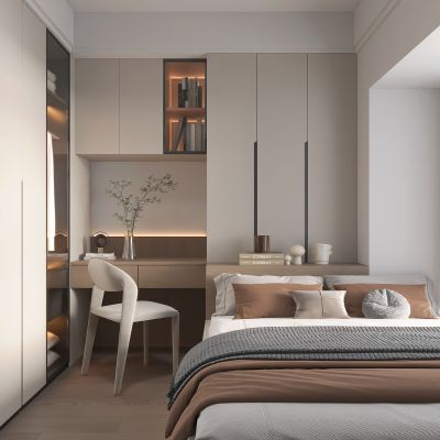 现代简约卧室
