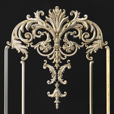 墙体门窗结构,雕花石膏