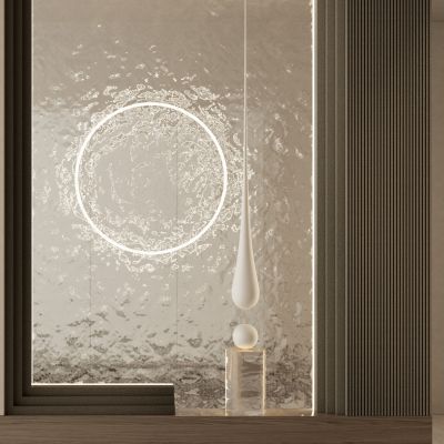 意式简约奶油风斯卡帕叠级玄关