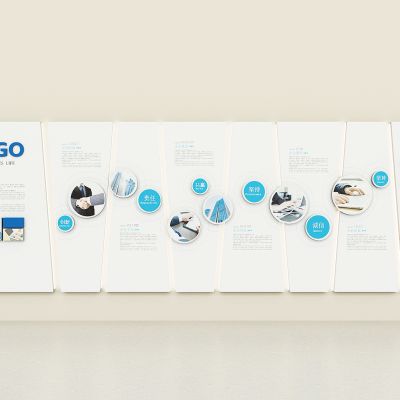 现代企业文化墙，宣传墙，背景墙，走廊过道展示墙，造型墙