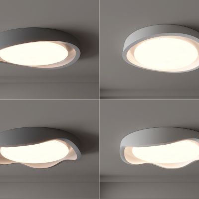 现代吸顶灯 圆形吸顶灯 几何吸顶灯 卧室 客厅 儿童房 简约吸顶灯