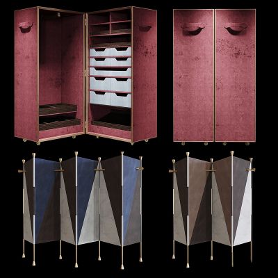 墙体门窗结构,隔断屏风